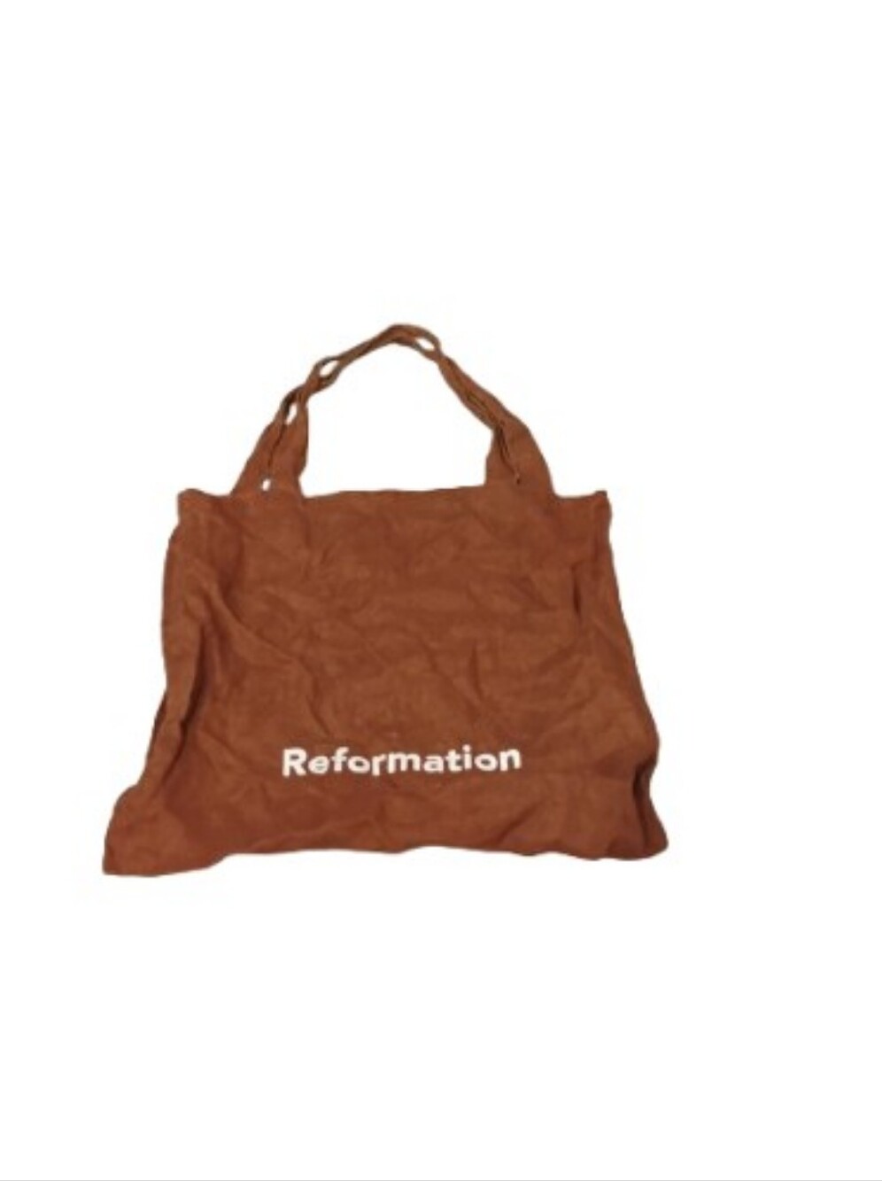 Reformation Tote Bag Women's Brown Logo OS